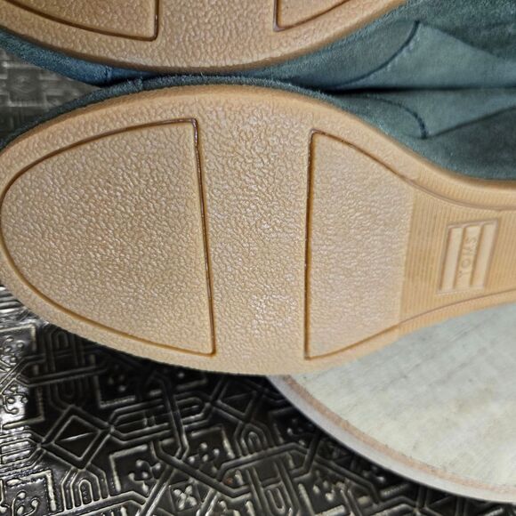 🐢 Toms Kala Green Suede Wedge. Size 6 - Picture 15 of 16